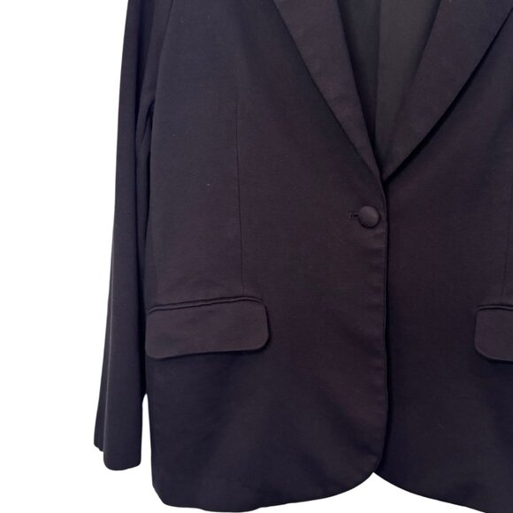 Mary Crafts black single button career casual blazer size 18 - Picture 4 of 8